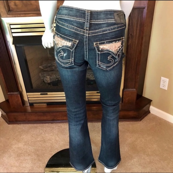 SILVER SUKI Mid Rise Bootcut Jeans - Picture 2 of 8